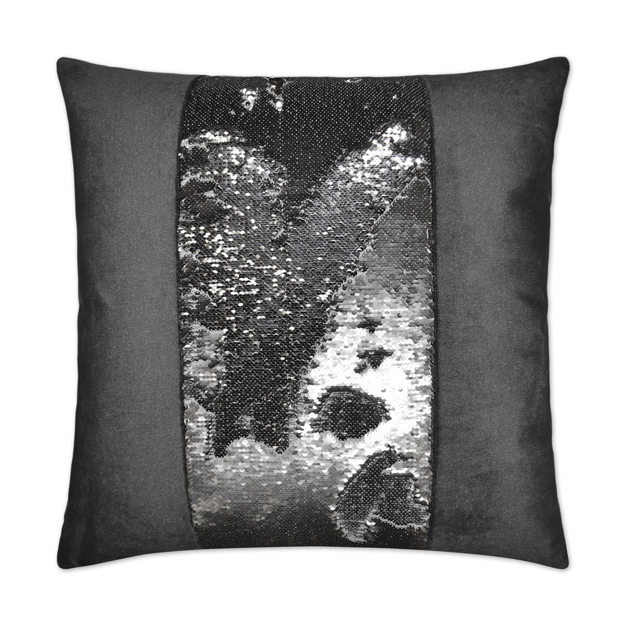 D.V. Kap Hylee II Pewter Grey Throw Pillow With Insert