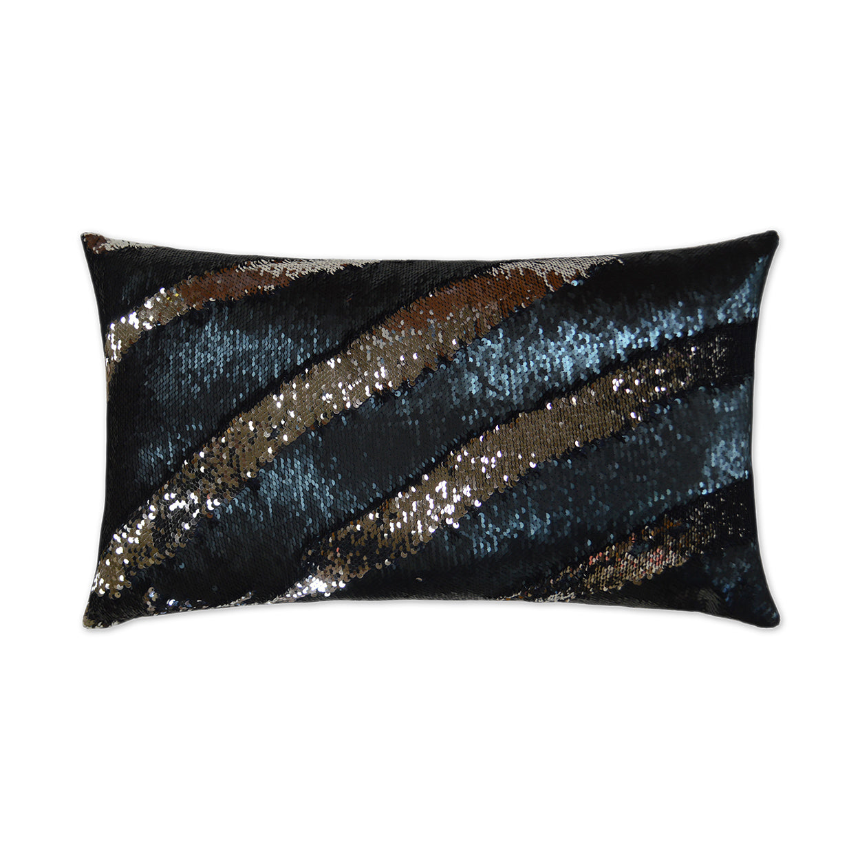 D.V. Kap Hylee Lumbar Cobalt Blue Throw Pillow With Insert