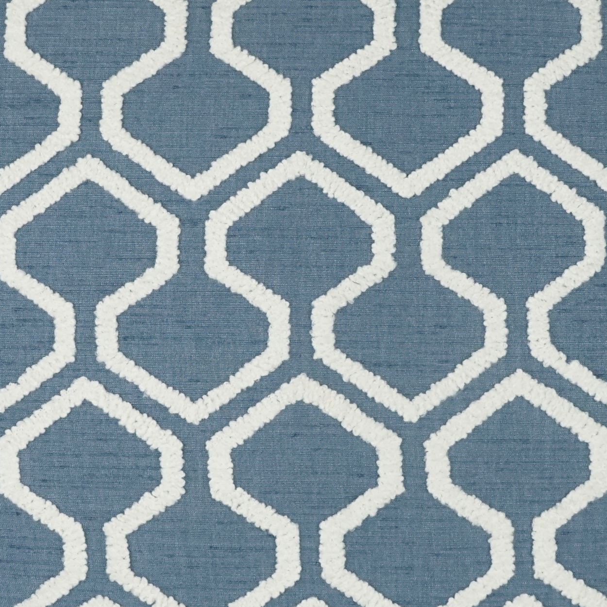 D.V. Kap Raw Edges Capri Blue Throw Pillow With Insert