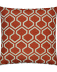 D.V. Kap Raw Edges Paprika Throw Pillow With Insert