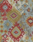 D.V. Kap Motipur Multi Color Throw Pillow With Insert