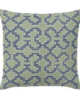 Emerald Sea Prodigy Gemstone Outdoor Pillow