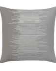 Realm Silver Double Side Outdoor Pillow