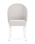 Loom Wicker Armless Outdoor Dining Chair