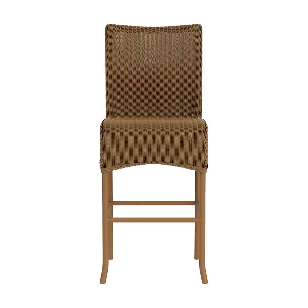 Loom Aluminum Frame Outdoor Bar Stool-Outdoor Bar Stools-Lloyd Flanders-LOOMLAN