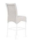 Loom Aluminum Frame Outdoor Bar Stool-Outdoor Bar Stools-Lloyd Flanders-LOOMLAN