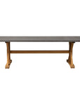 Teak Ceramic Top Outdoor Dining Table