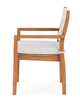 Loom Loom Back Teak Outdoor Dining Armchair