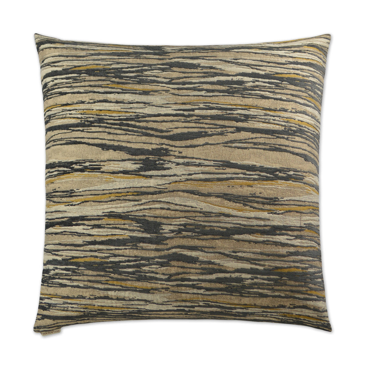 D.V. Kap Rapport Granite Grey Throw Pillow With Insert