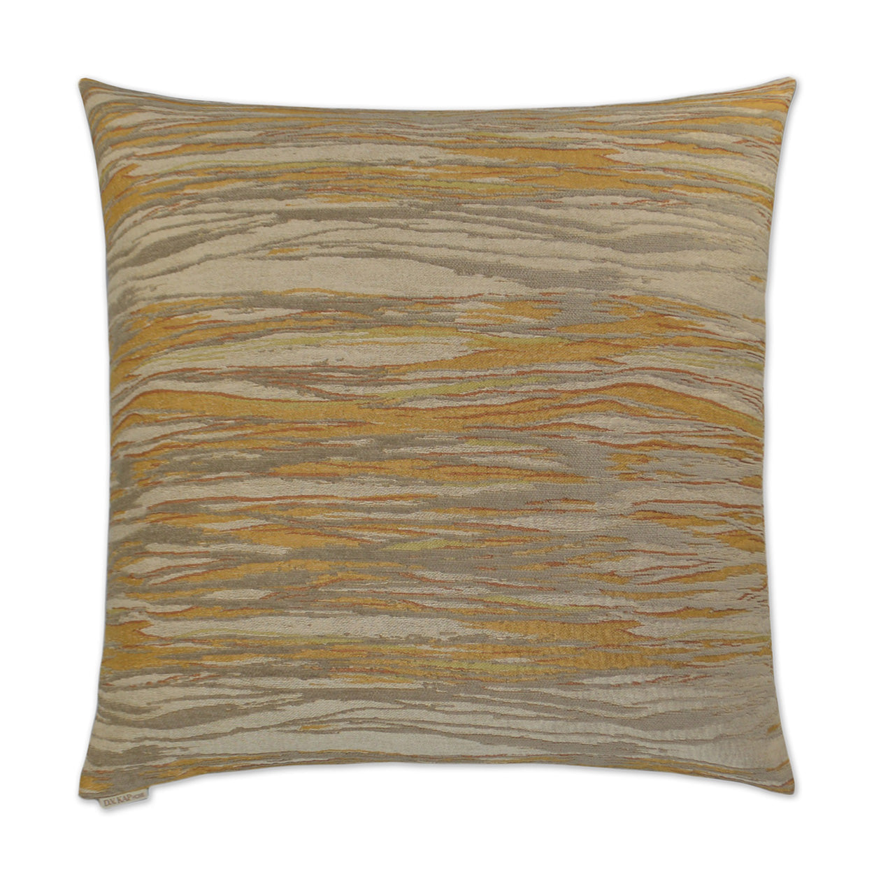 D.V. Kap Rapport Maize Brown Throw Pillow With Insert