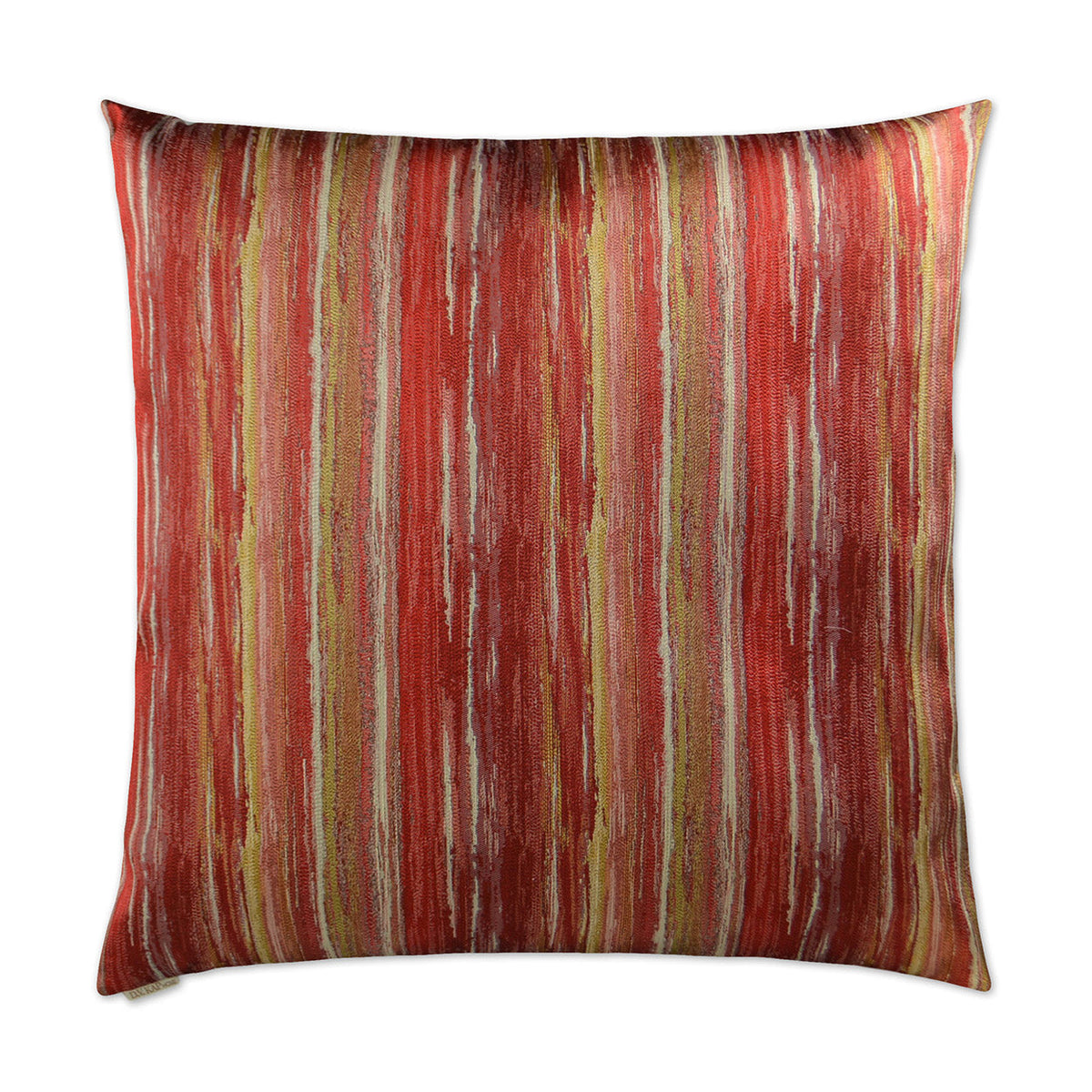 D.V. Kap Nimby Vermillion Red Throw Pillow With Insert