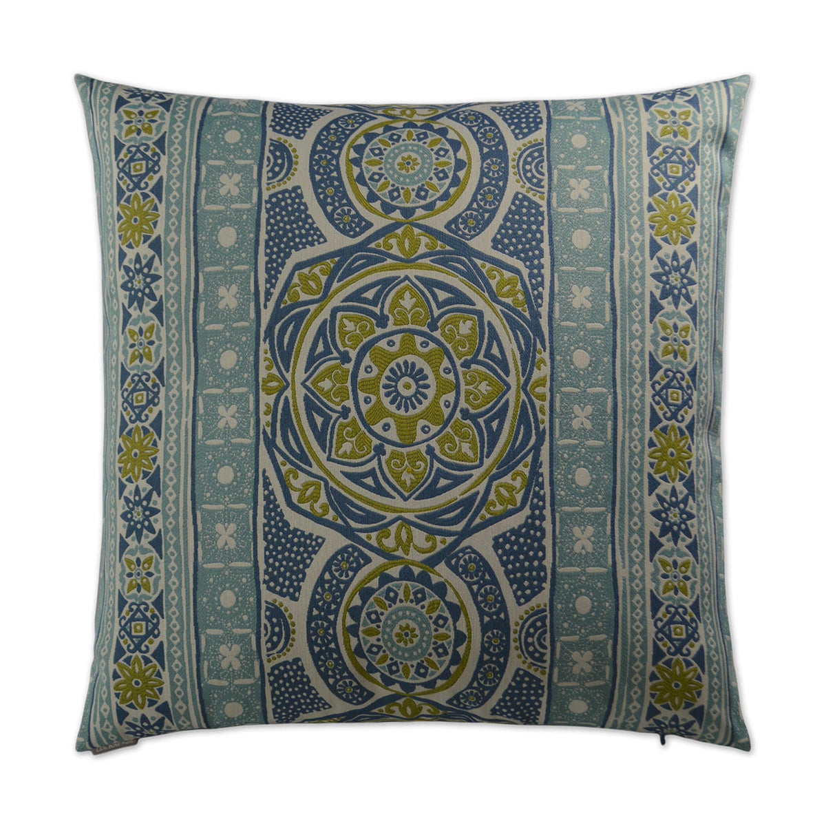 D.V. Kap Zara Tide Teal Throw Pillow With Insert