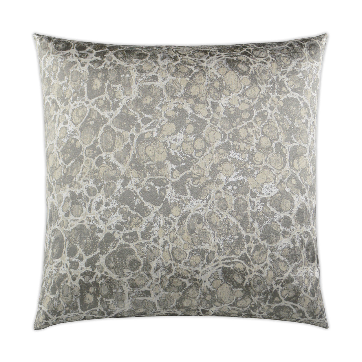 D.V. Kap Terrazzo Silver Throw Pillow With Insert
