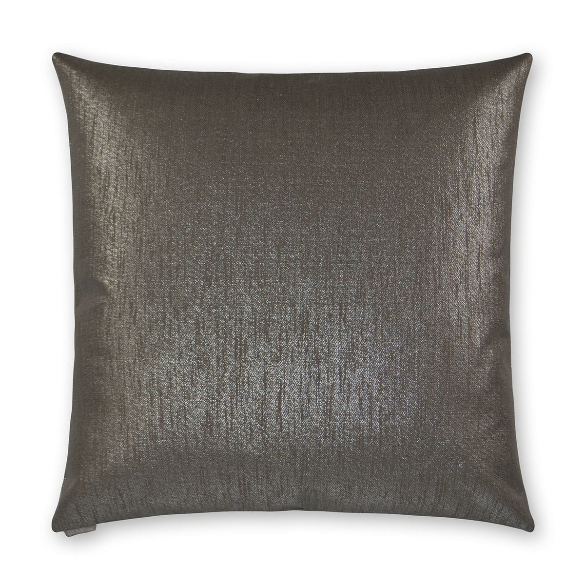 D.V. Kap Glitz Mica Chocolate Brown Throw Pillow With Insert