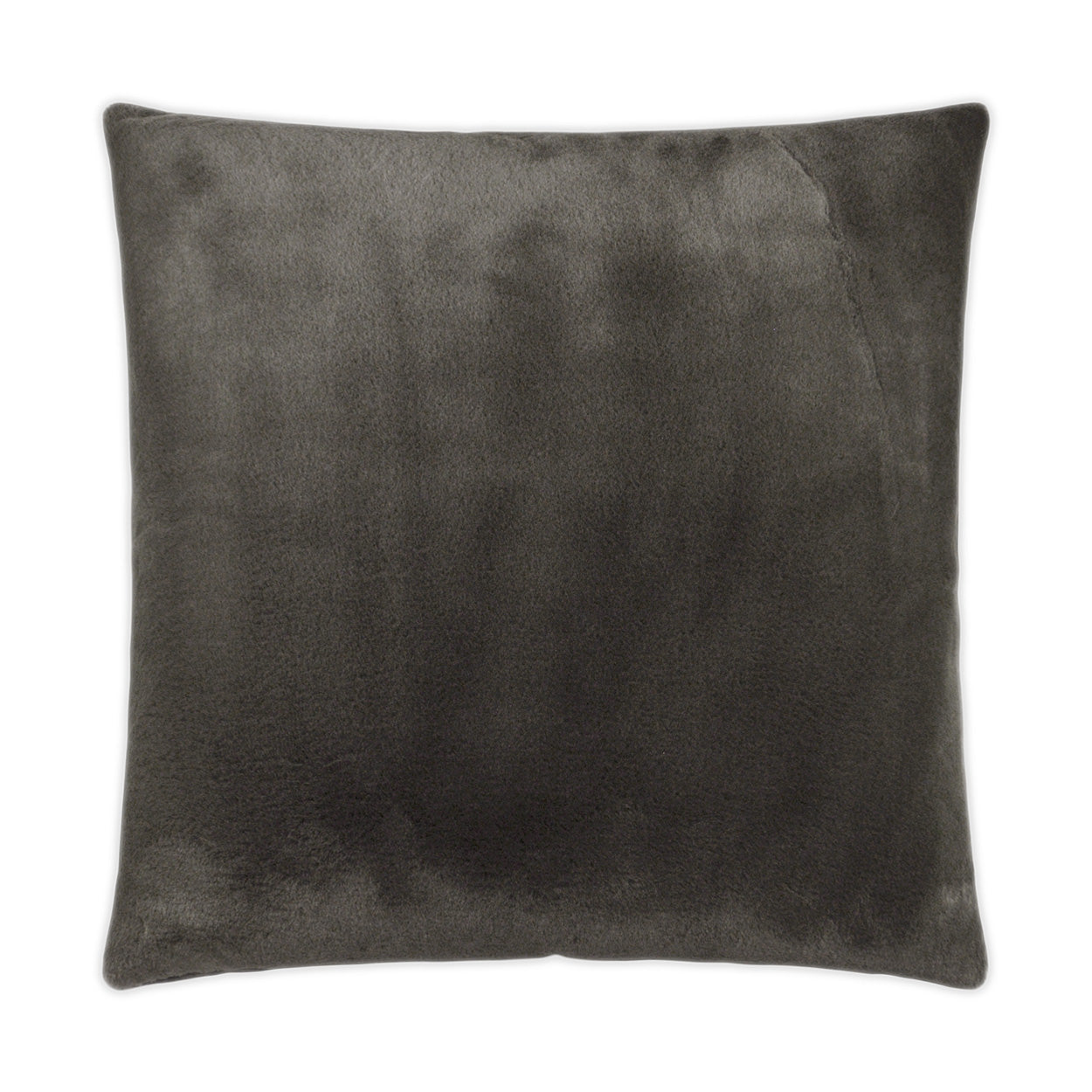 D.V. Kap Furocious Chocolate Brown Throw Pillow With Insert