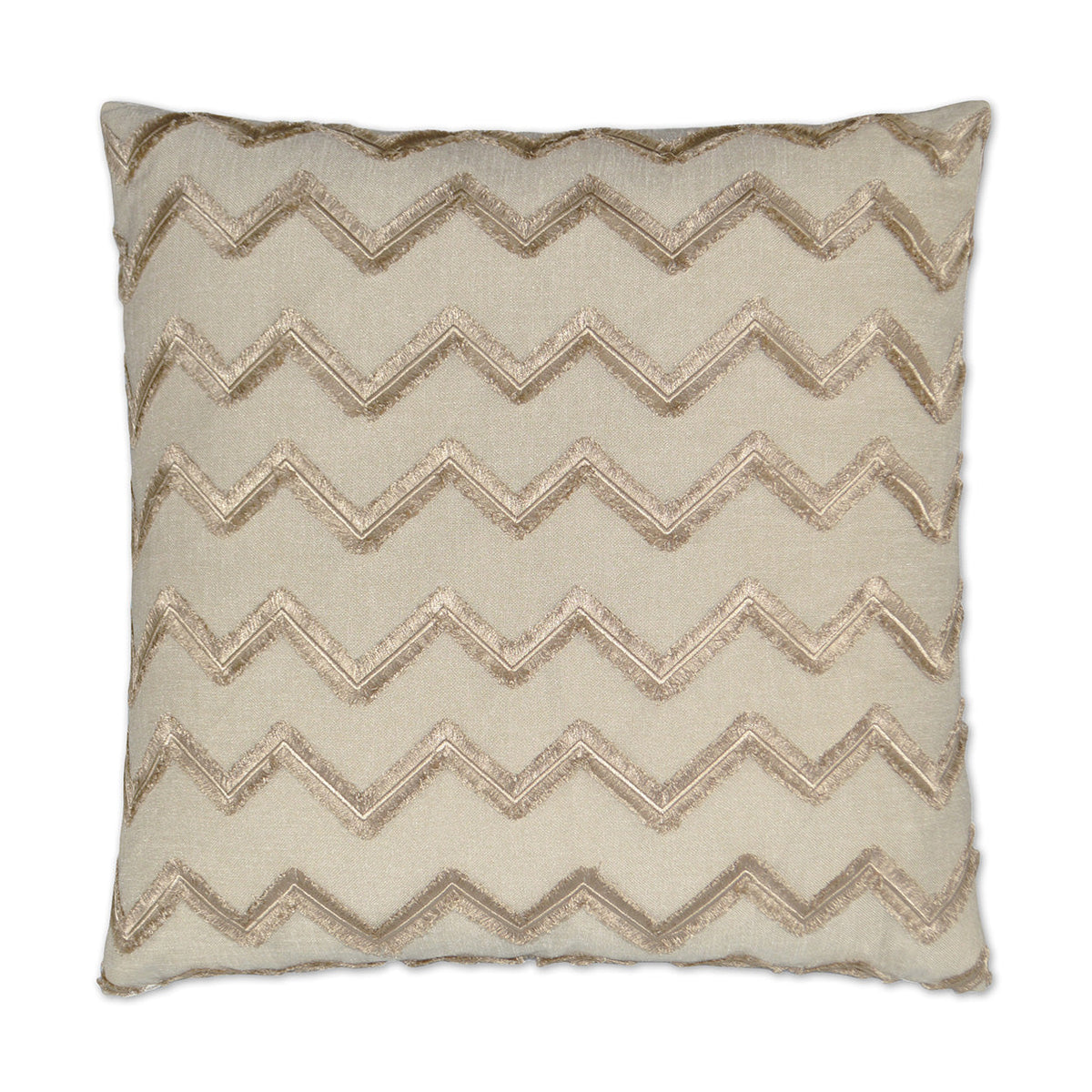 D.V. Kap Symmetry Linen Brown Throw Pillow With Insert