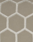 D.V. Kap Hex Brown Throw Pillow With Insert