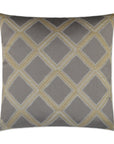 D.V. Kap Hekla Patina Grey Throw Pillow With Insert