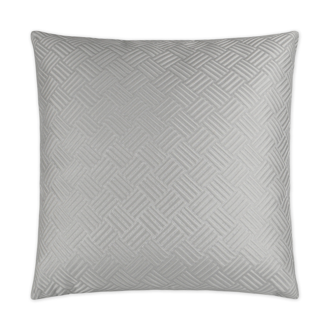 D.V. Kap Open Door Platinum Grey Throw Pillow With Insert