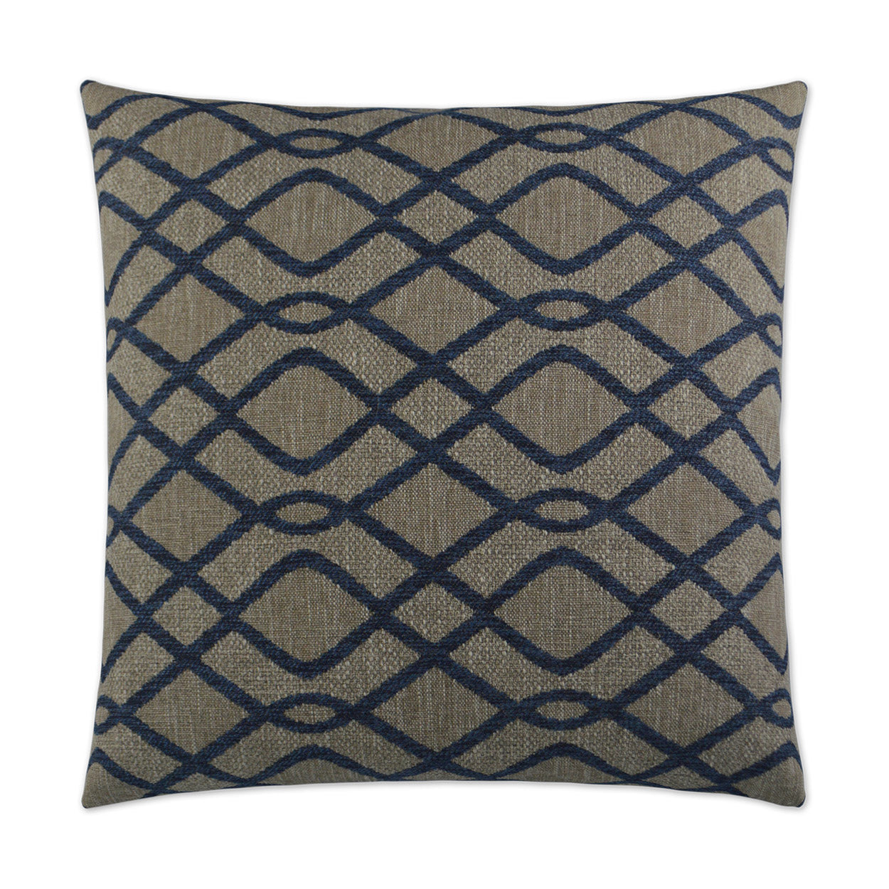 D.V. Kap Elisende Brown Throw Pillow With Insert