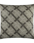 D.V. Kap Passata Taupe Brown Throw Pillow With Insert