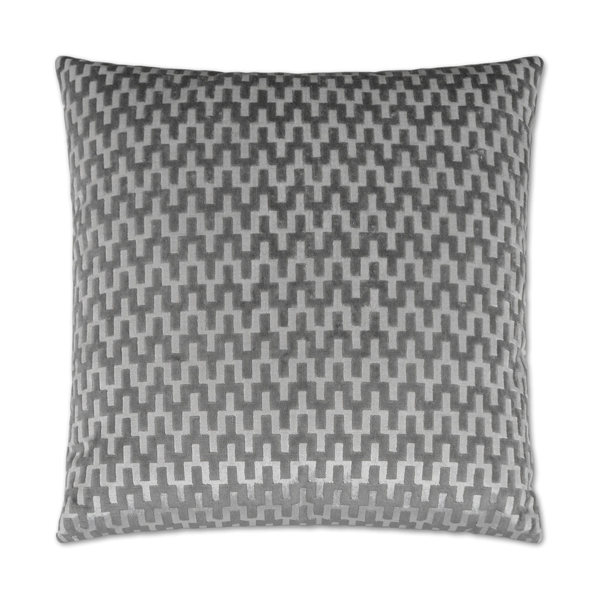D.V. Kap Giza Platinum Grey Throw Pillow With Insert