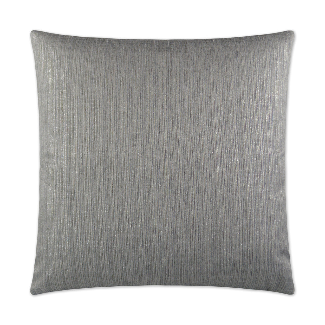 D.V. Kap Ninon Silver Grey Throw Pillow With Insert