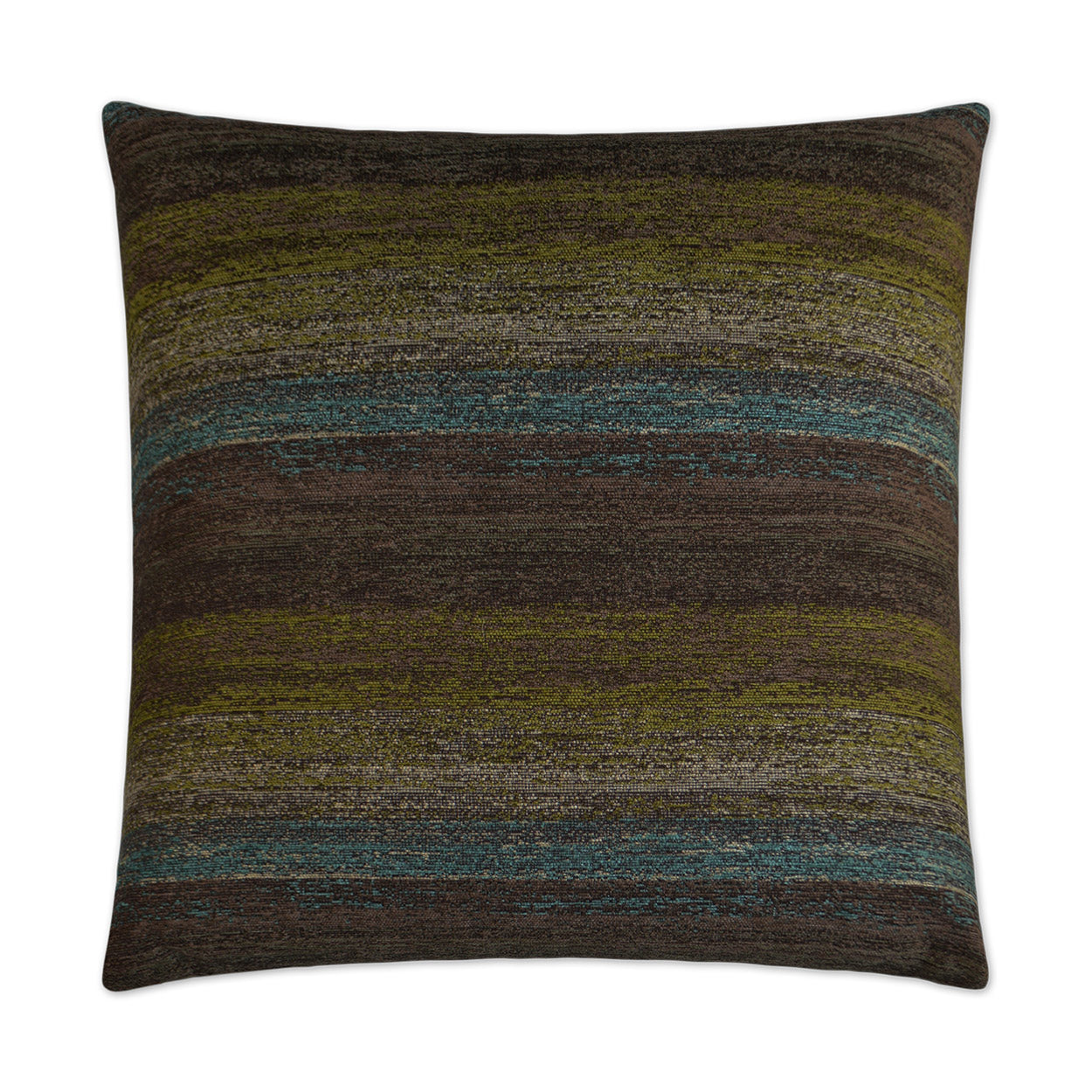 D.V. Kap Landscape Lagoon Chocolate Brown Throw Pillow With Insert