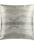 D.V. Kap Magma Nickel Grey Throw Pillow With Insert