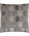 D.V. Kap Mallorca Mulberry Grey Throw Pillow With Insert