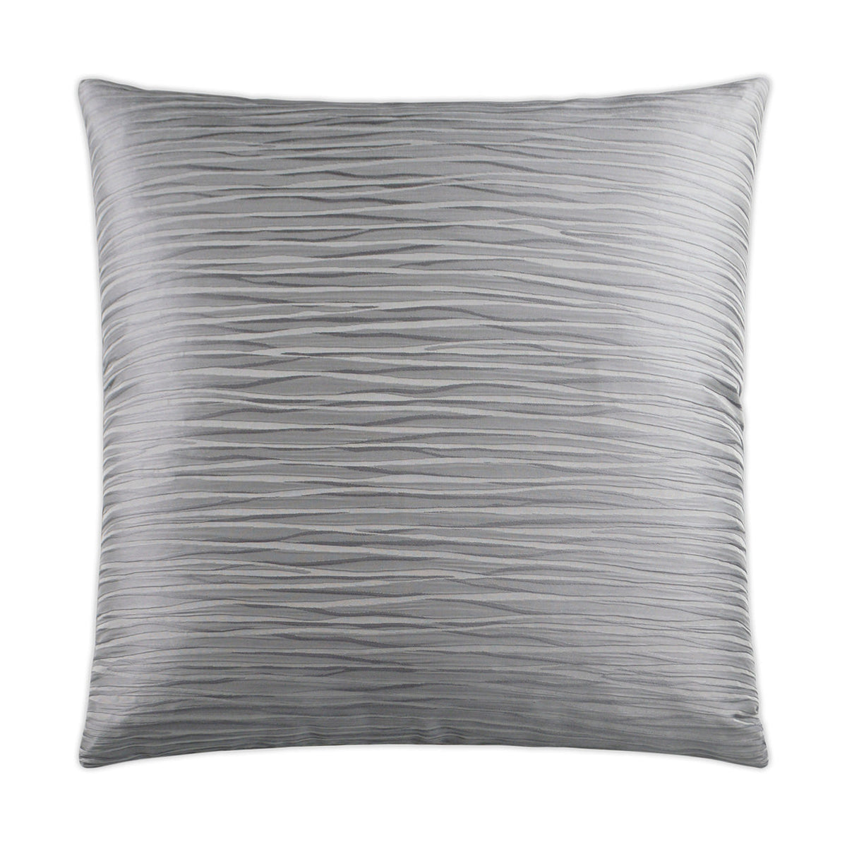 D.V. Kap Ripple Iron Grey Throw Pillow With Insert
