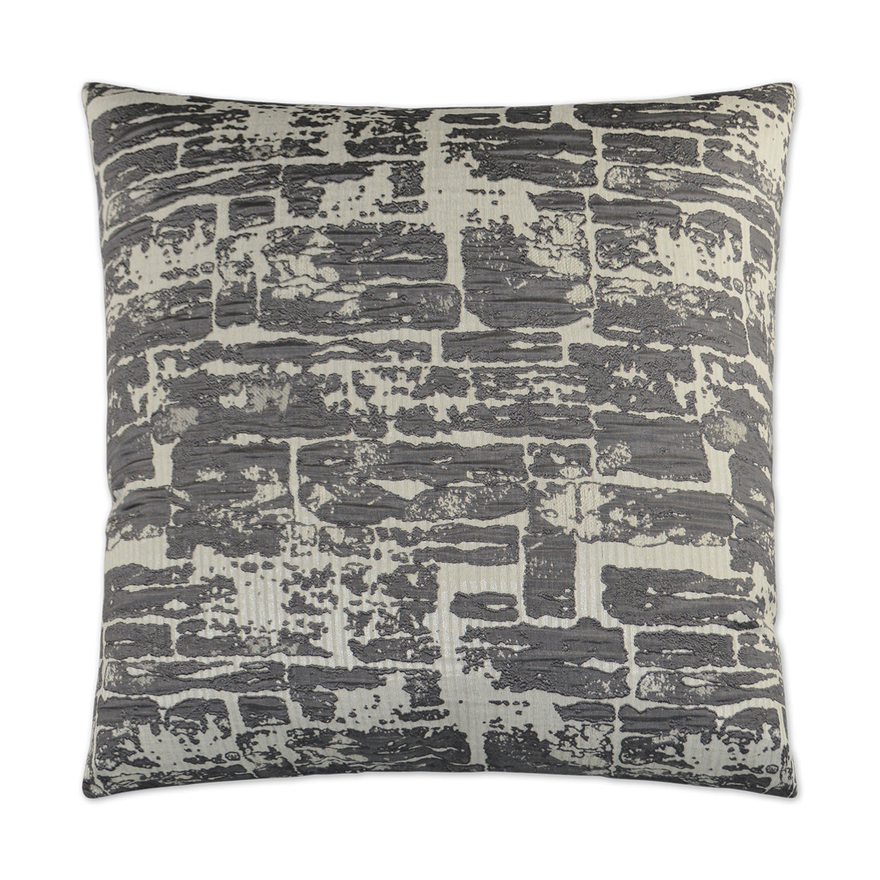 D.V. Kap Stonewall Coal Grey Throw Pillow With Insert
