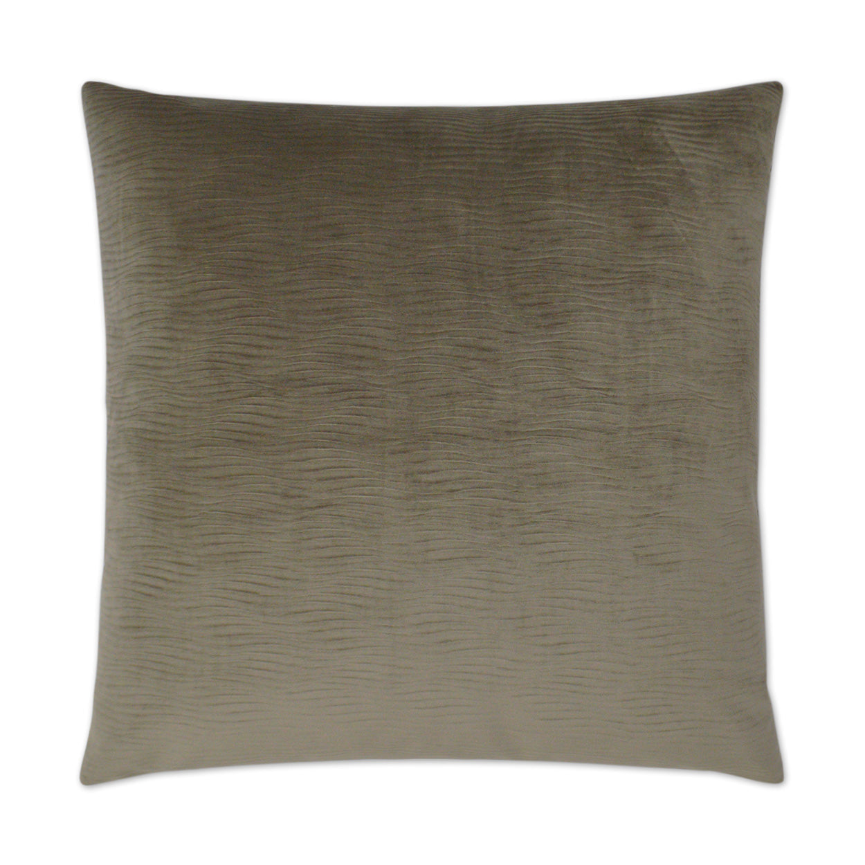 D.V. Kap Stream Mushroom Brown Throw Pillow With Insert