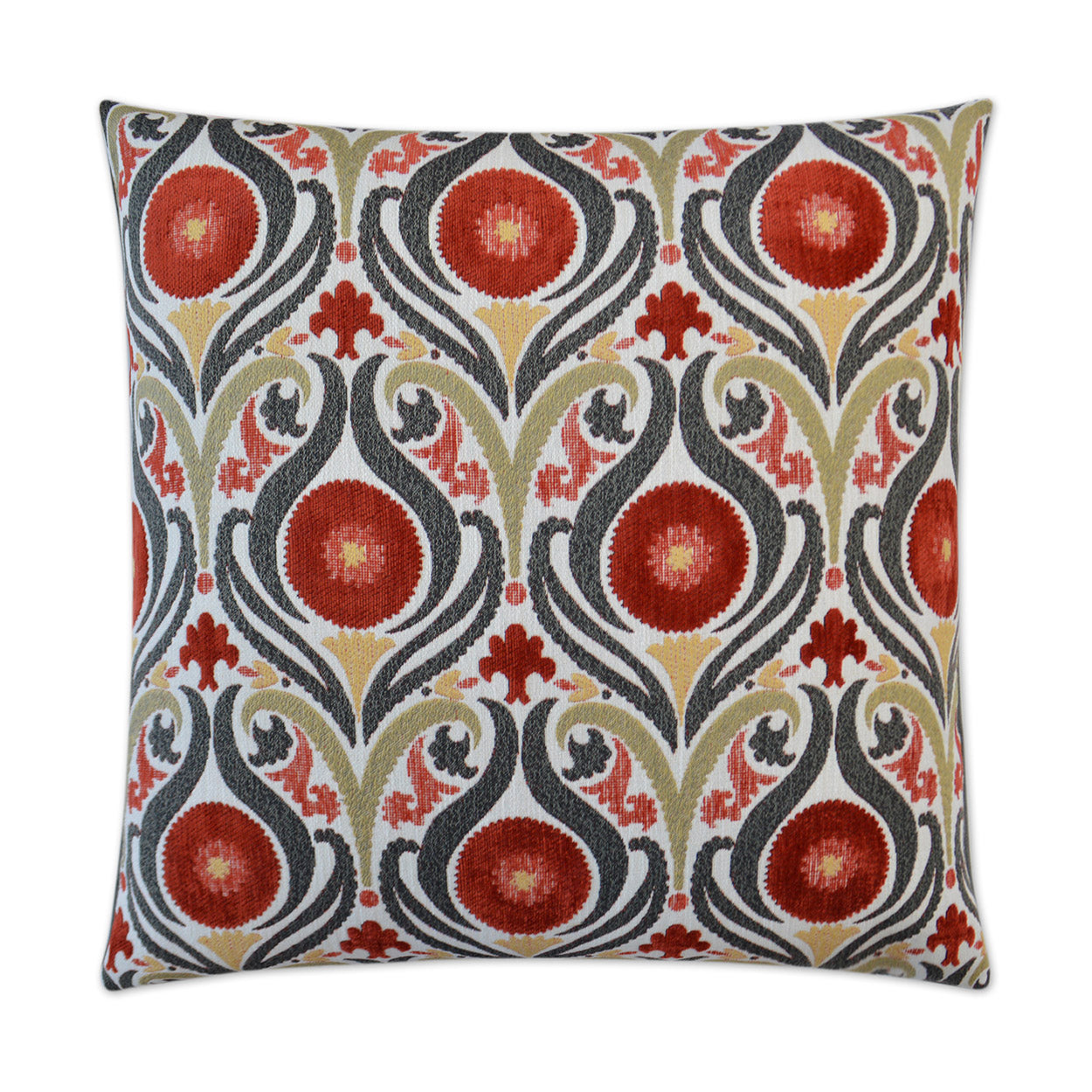 D.V. Kap Serenade Blaze Red Throw Pillow With Insert