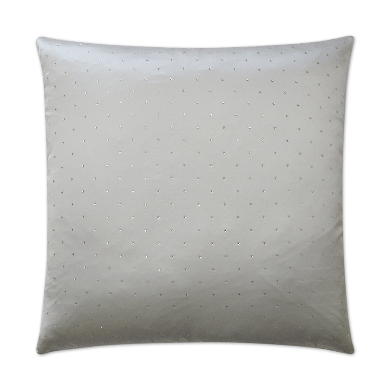 D.V. Kap Milky Way Platinum Silver Throw Pillow With Insert