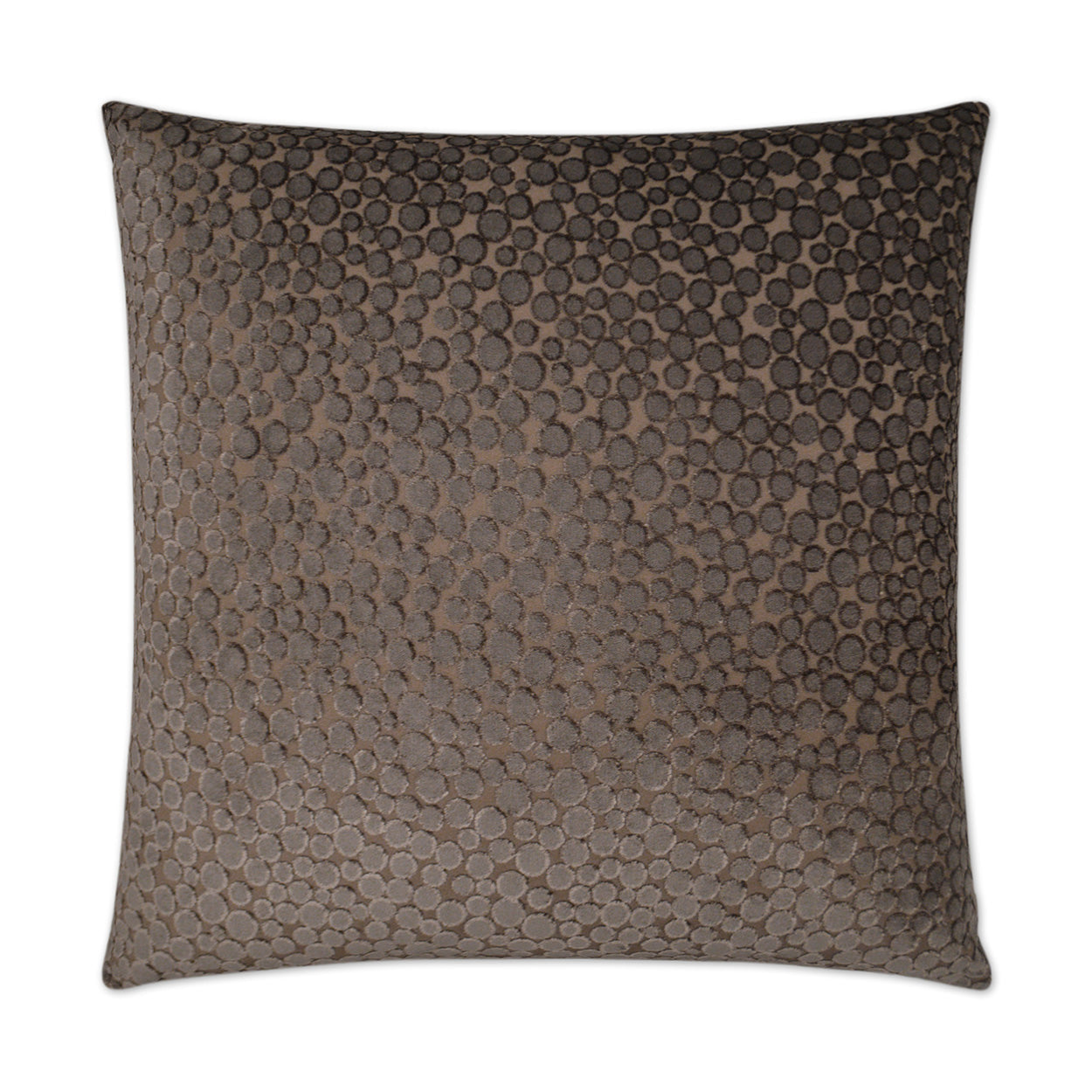 D.V. Kap Rexford Mocha Coffee Brown Throw Pillow With Insert