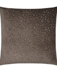 D.V. Kap Rexford Mocha Coffee Brown Throw Pillow With Insert