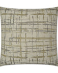 D.V. Kap Protraction Pewter Brown Throw Pillow With Insert