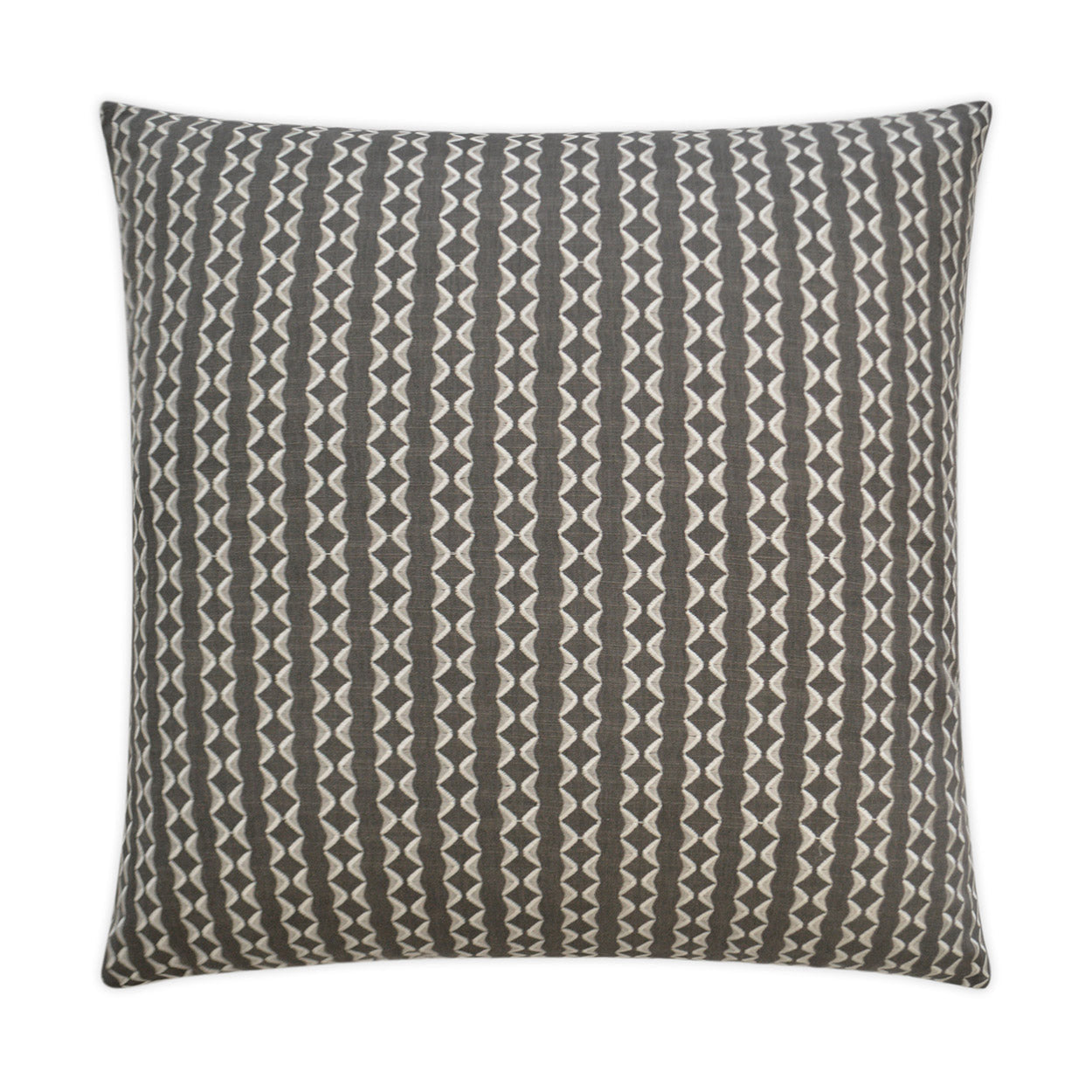 D.V. Kap Notch Greystone Grey Throw Pillow With Insert