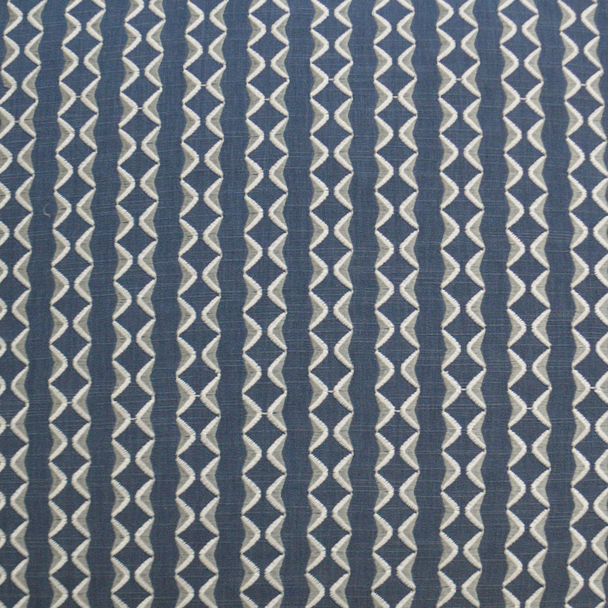 D.V. Kap Notch Indigo Blue Throw Pillow With Insert