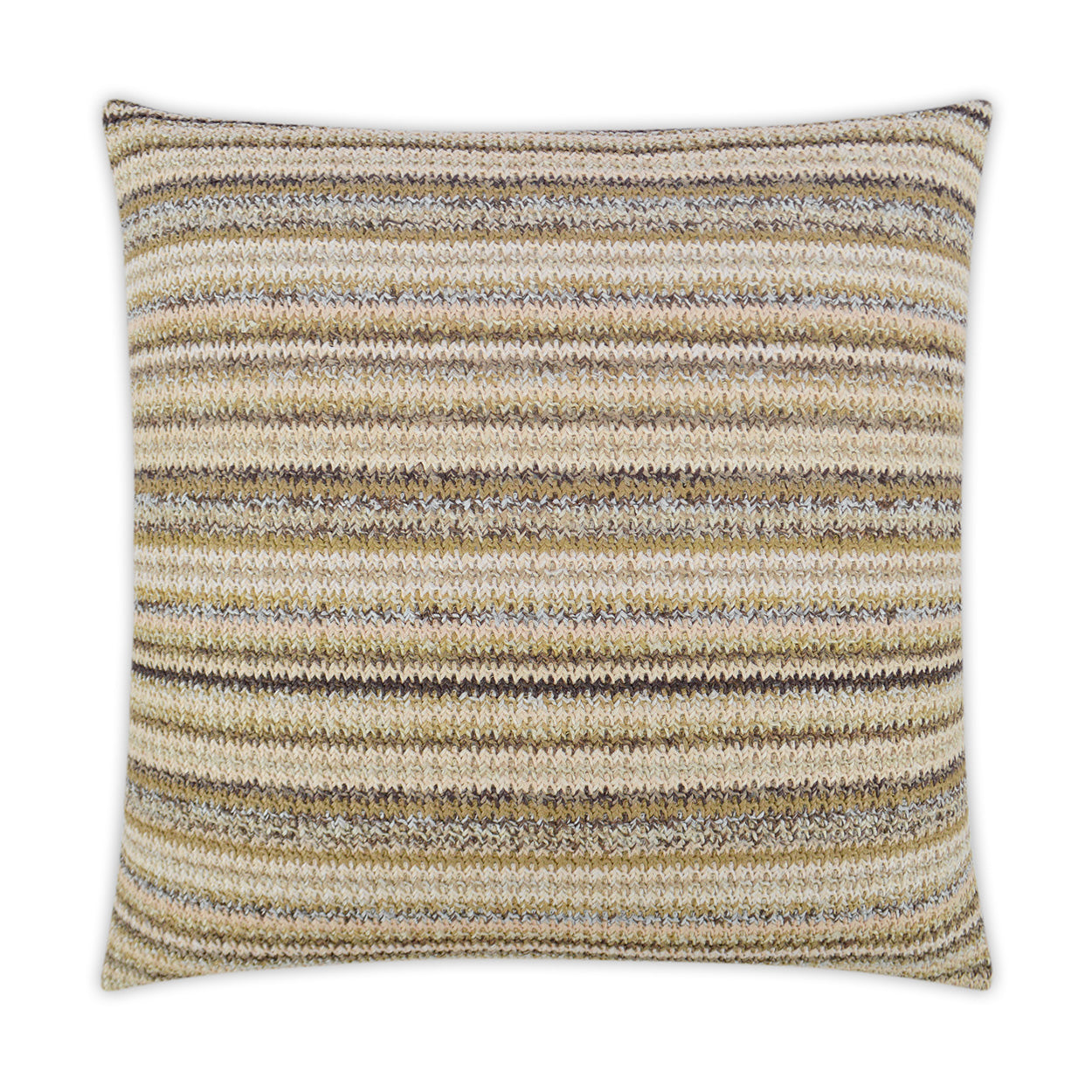 D.V. Kap Raffia Weave Beach Brown Throw Pillow With Insert