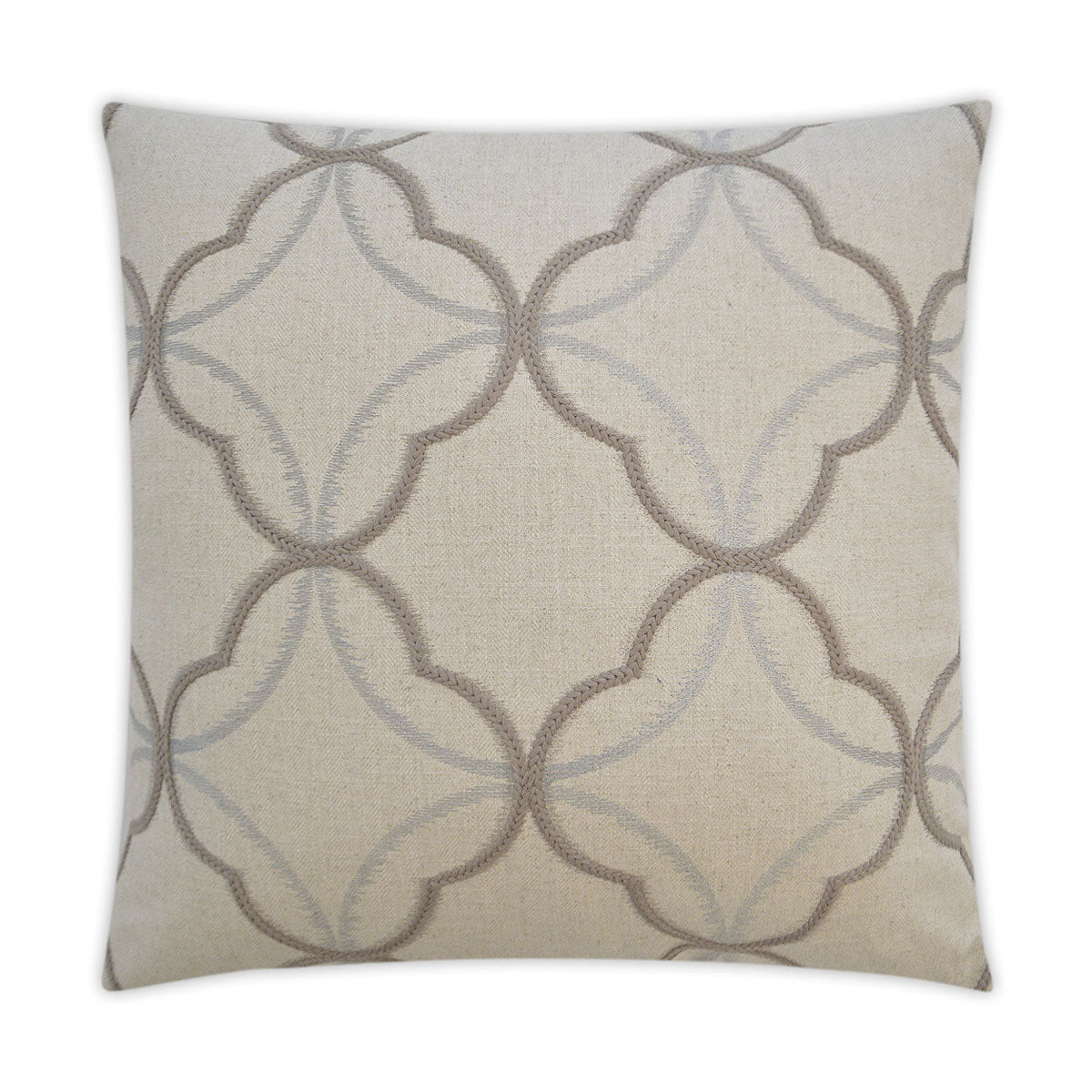 D.V. Kap Tempo Brown Throw Pillow With Insert