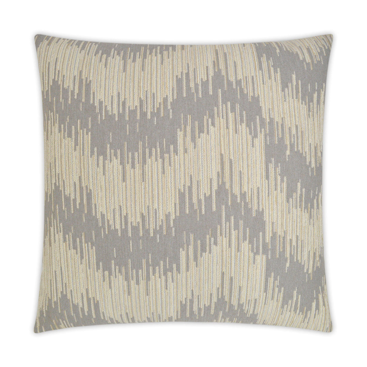 D.V. Kap Vittorio Quartz Grey Throw Pillow With Insert