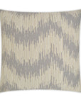 D.V. Kap Vittorio Quartz Grey Throw Pillow With Insert
