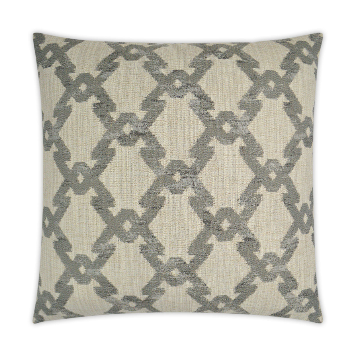 D.V. Kap Paradox Graystone Grey Throw Pillow With Insert