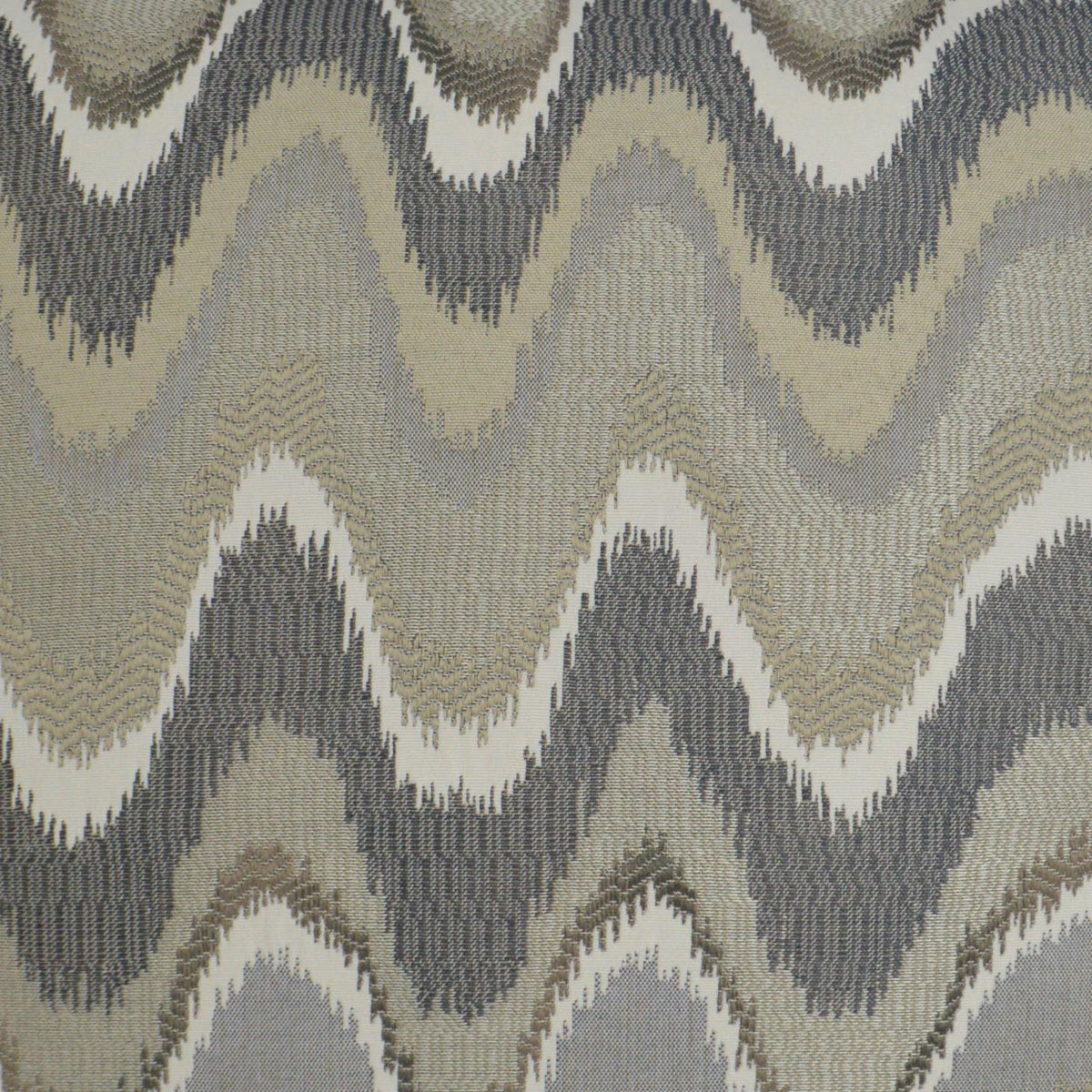 D.V. Kap Rave Wave Grey Throw Pillow With Insert