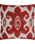 D.V. Kap Rekha Lipstick Red Throw Pillow With Insert