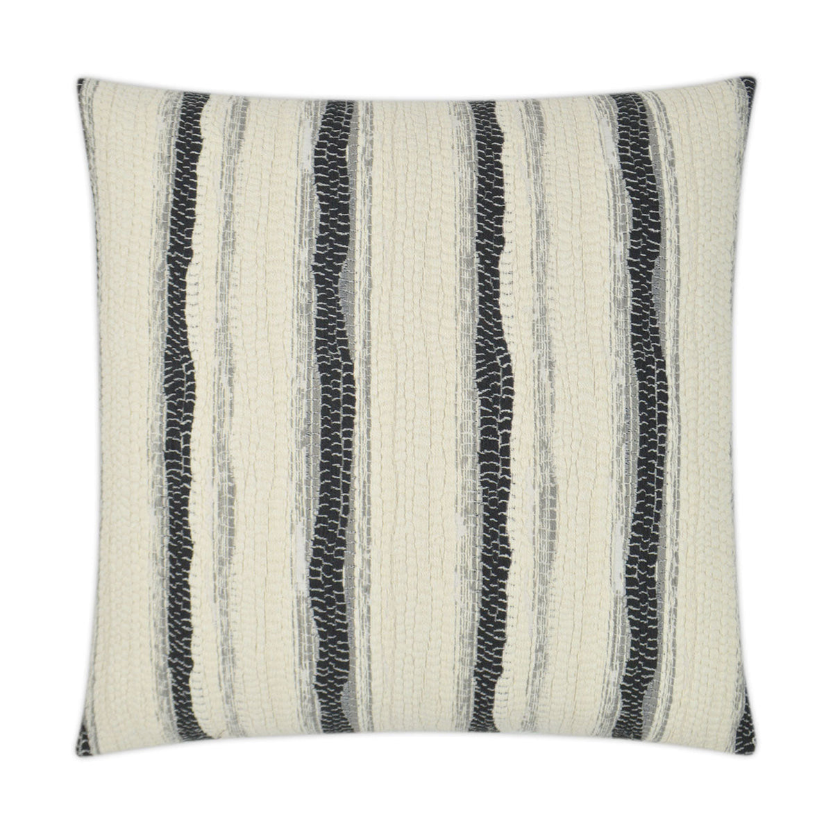D.V. Kap Rushmore Peppercorn Black Throw Pillow With Insert