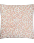D.V. Kap Serafim Rose Pink Throw Pillow With Insert