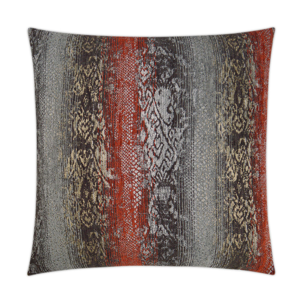 D.V. Kap Mikadoon Earthen Multi Color Throw Pillow With Insert